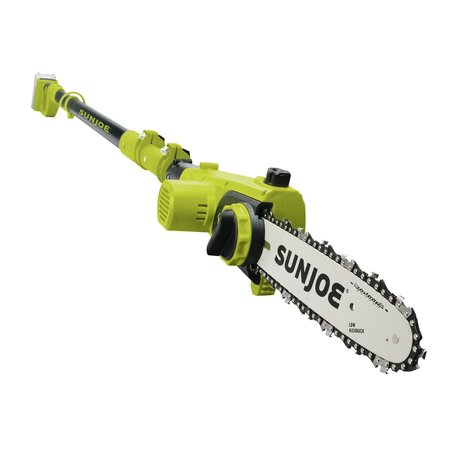 Sun Joe 24V iON+ Cordless 10-In Telescoping Pole Chainsaw (Kit w/2.0-AH & Charger) 24V-PS10-LTE